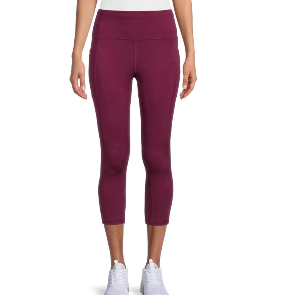 Avia Active Performance High-rise  Leggings Capri Size XS (0-2) Purple
